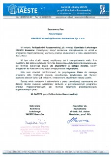 Wymiana praktyk studenckich