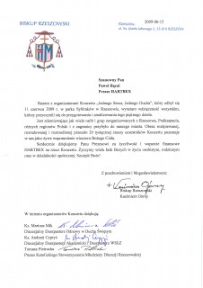 Pomoc przy rzeszowskim koncercie