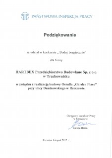 Bezpieczna Budowa osiedla mieszkaniowego