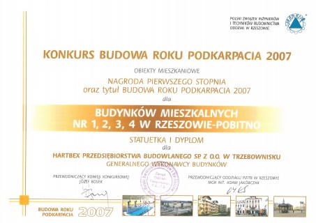 Budowa Roku - budynki mieszkalne