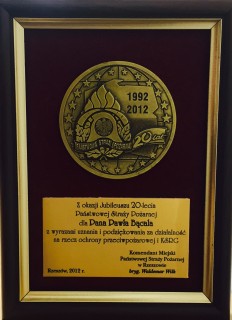 Działalność na rzecz ochrony przeciwpożarowej