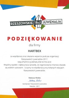Podziękowania - Juwenalia 2017